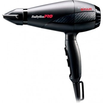 Фен BABYLISS PRO BLACK STAR + брашинг Фен BABYLISS PRO BLACK STAR + брашинг